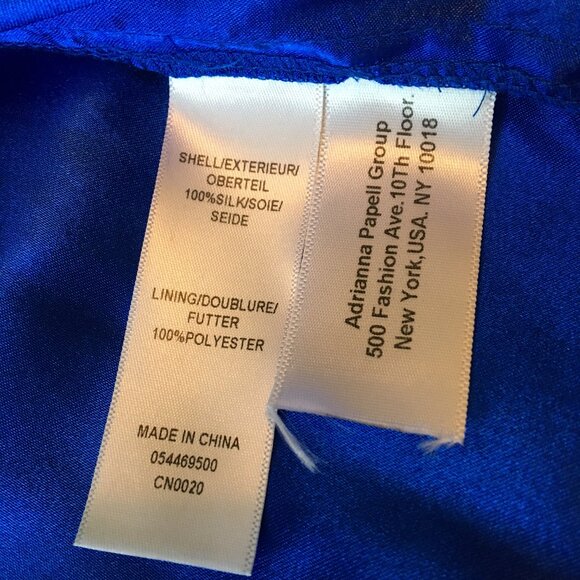 Backless halter neck silk gown,  US 8, fits like 4-6, NWOT - Picture 9 of 11